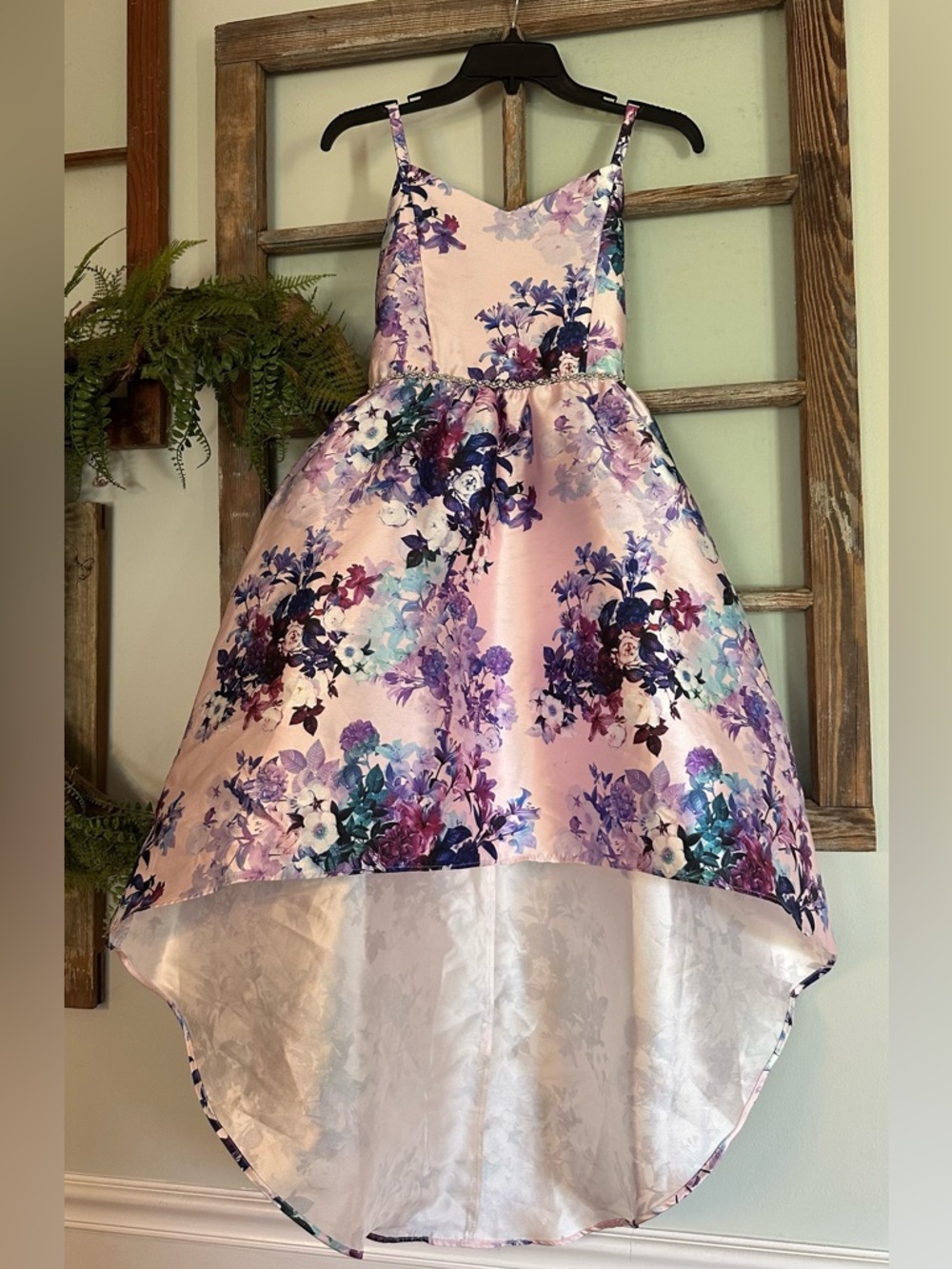 Girls Rare Editions 16 hi-low formal dress